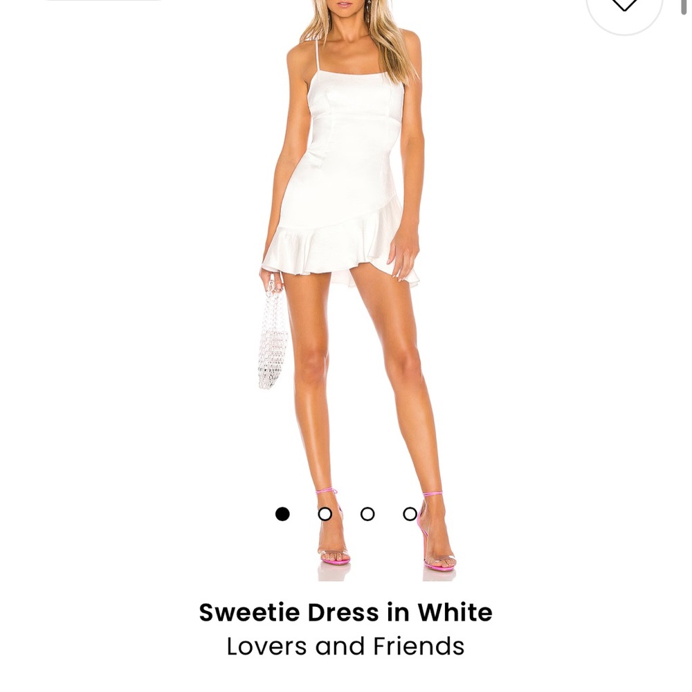 Lovers and Friends white sweetie dress size small